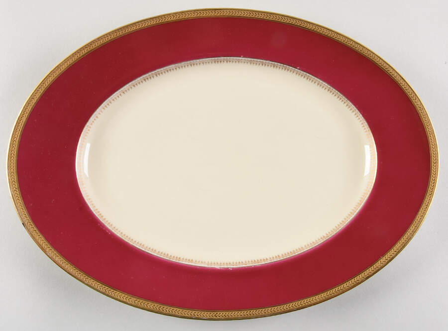 BOH130 13" Oval Serving Platter by Bohemia Ceramic Works-1