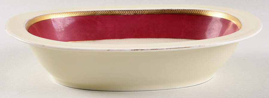 BOH130 9" Oval Vegetable Bowl by Bohemia Ceramic Works-1