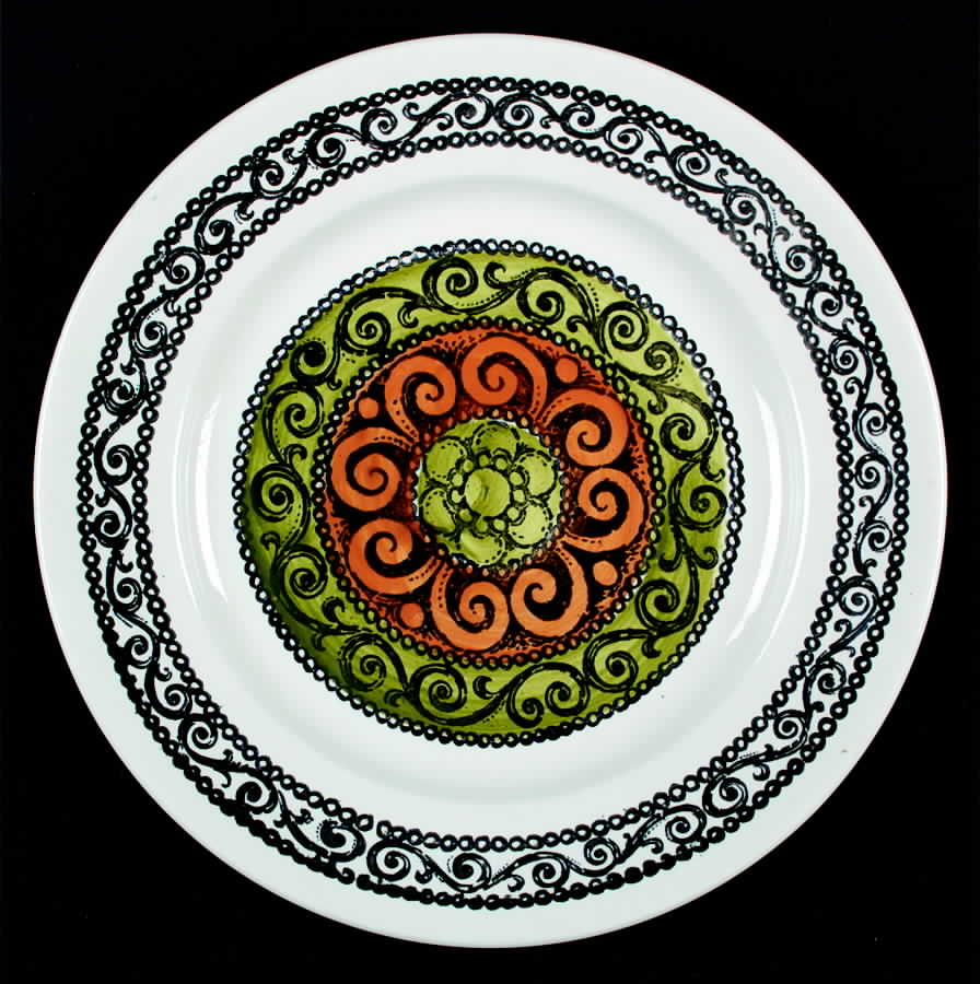 Agincourt Dinner Plate by Broadhurst-1