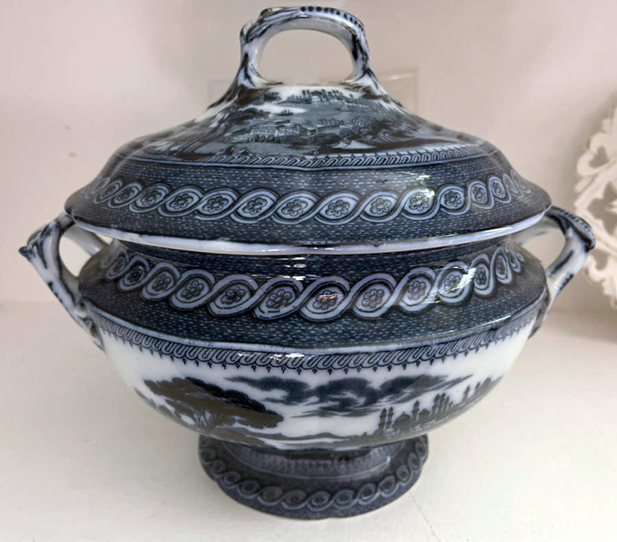 Byzantium Tureen &  Lid by Brown, Westhead & Moore-1