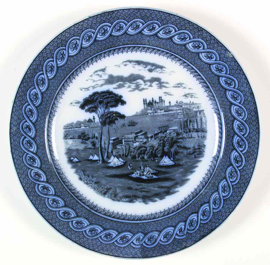 Byzantium Dinner Plate by Brown, Westhead & Moore-1