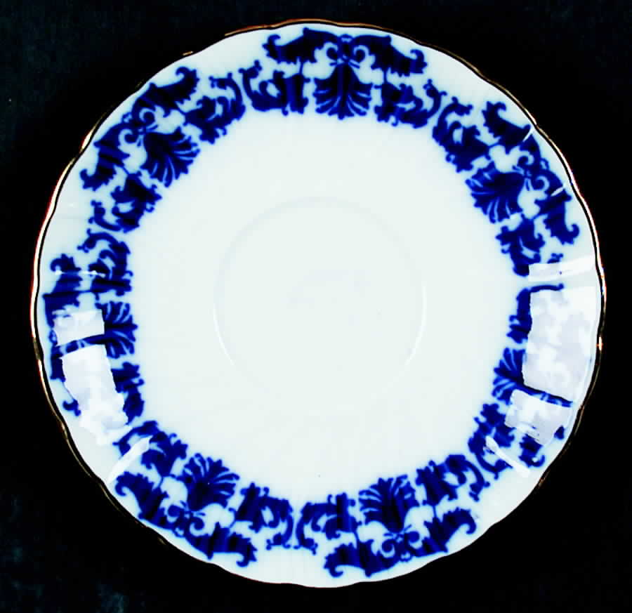 BER348(GOLD TRIM) Saucer for Cream Soup Bowl by Bernardaud-1