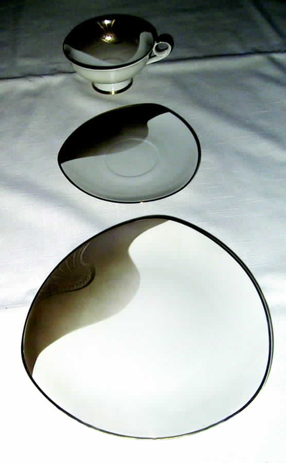 BAV177 Footed Cup & Saucer Set by Bavaria-1
