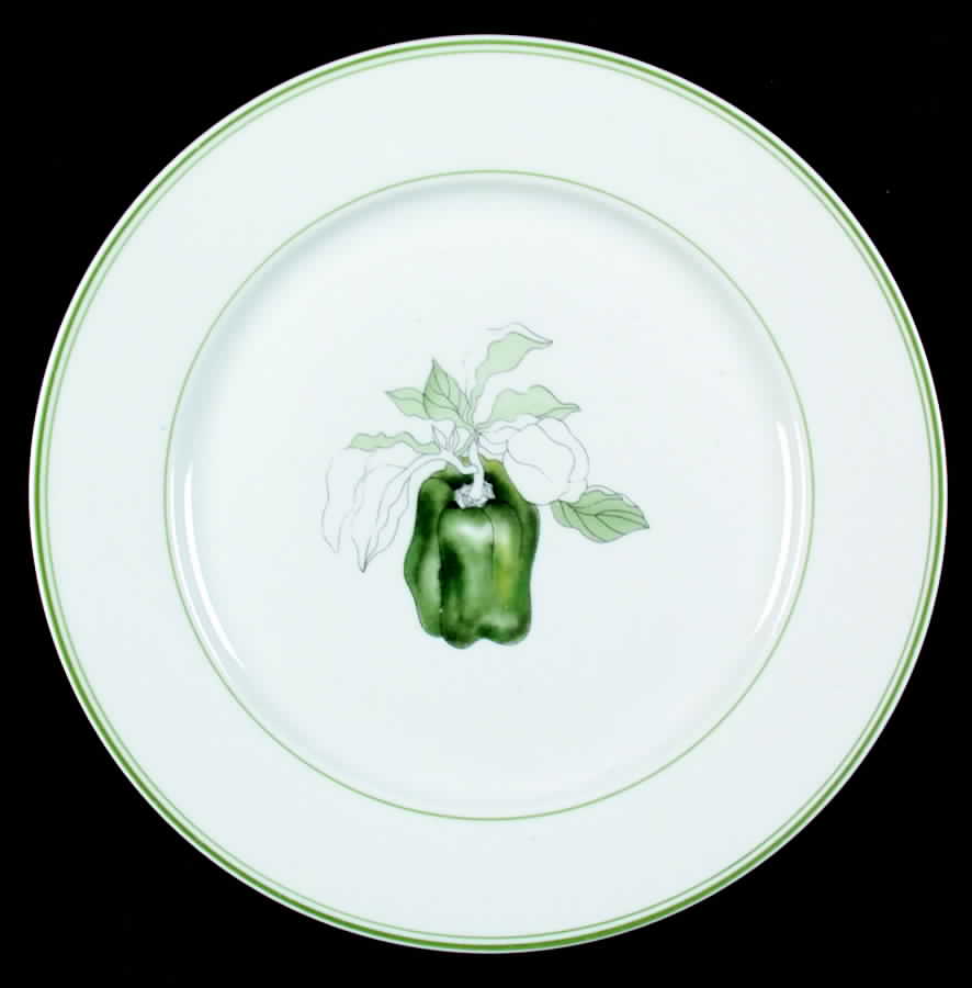 Green Pepper Dinner Plate by Block-1