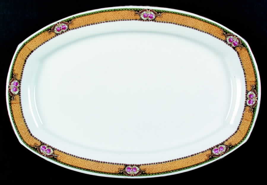 GEI22 16" Oval Serving Platter by Gebruder Benedikt-1