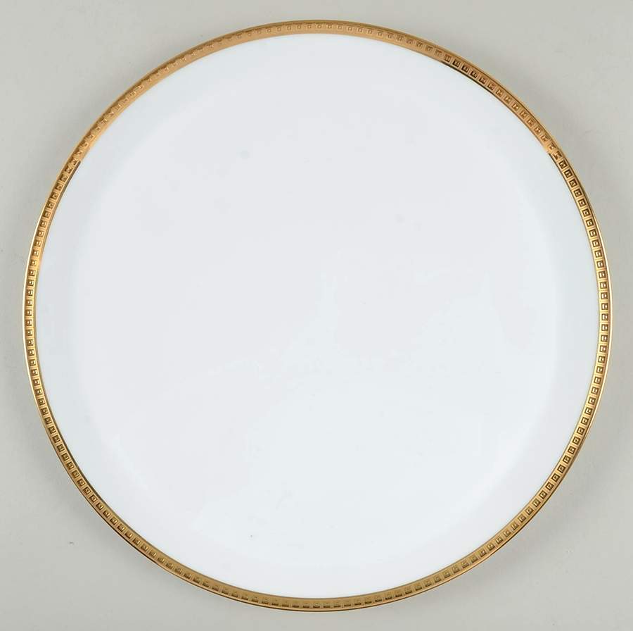 Athena Gold Tart Dish by Bernardaud-1