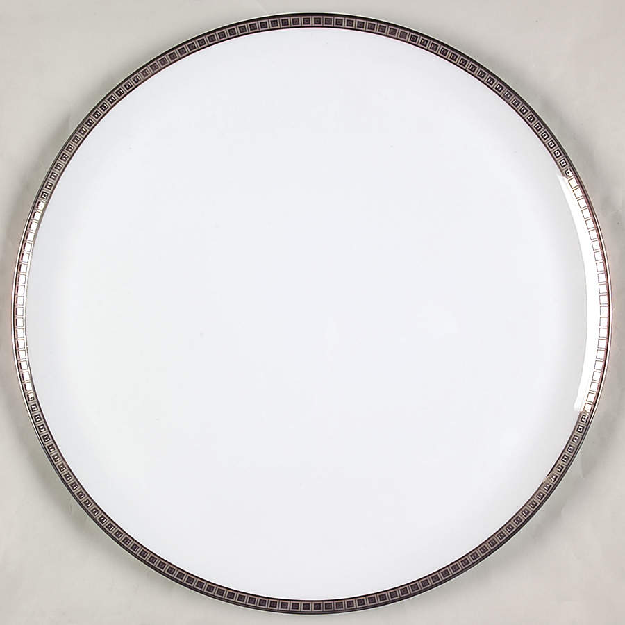 Athena Platinum Tart Dish by Bernardaud-1