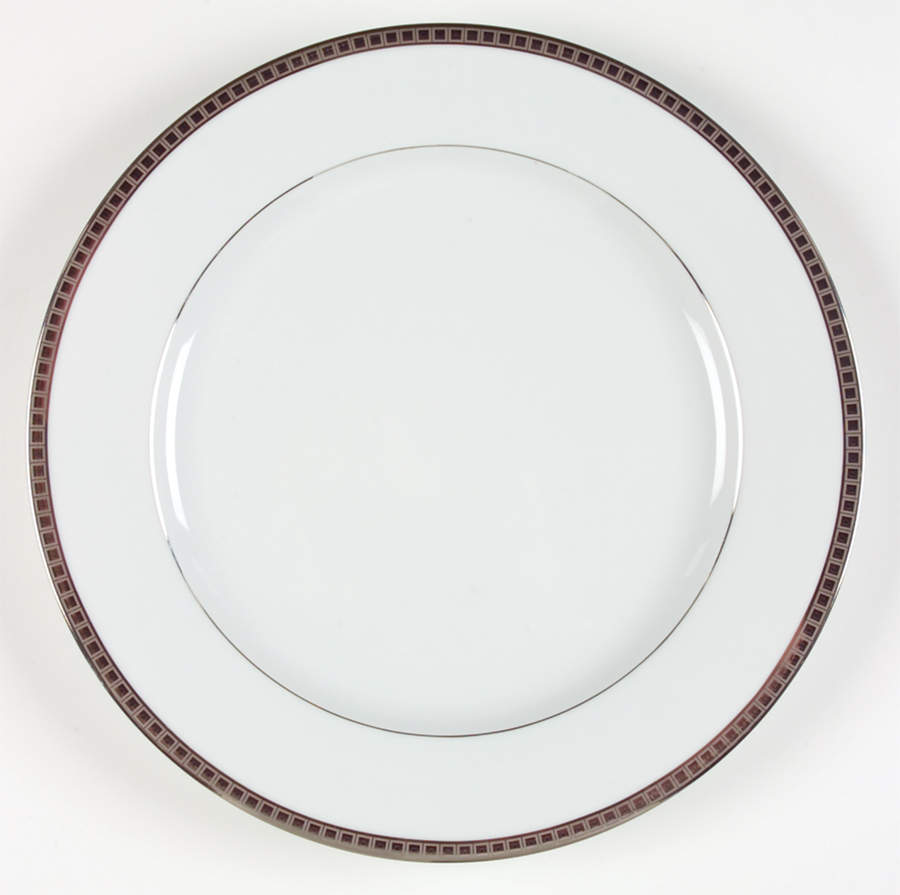 Athena Platinum Service Plate (Charger) by Bernardaud-1