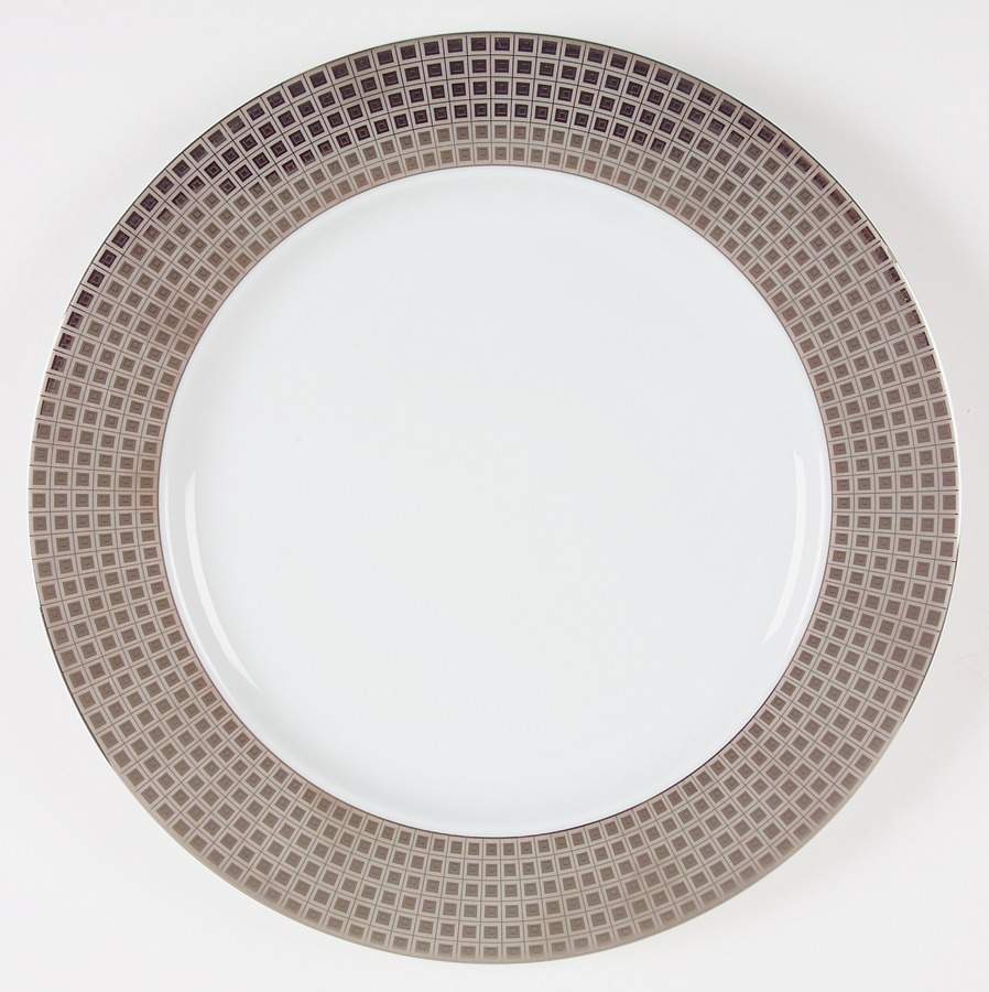 Athena Platinum Service Plate (Charger) by Bernardaud-1
