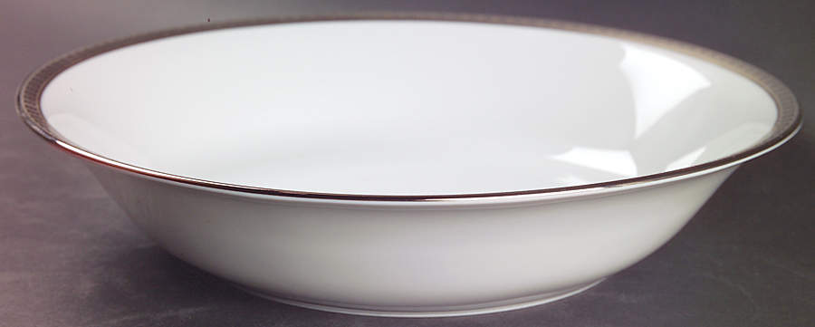Athena Platinum 9" Round Vegetable Bowl by Bernardaud-1