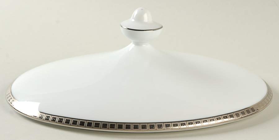 Athena Platinum Lid for Oval Tureen by Bernardaud-1