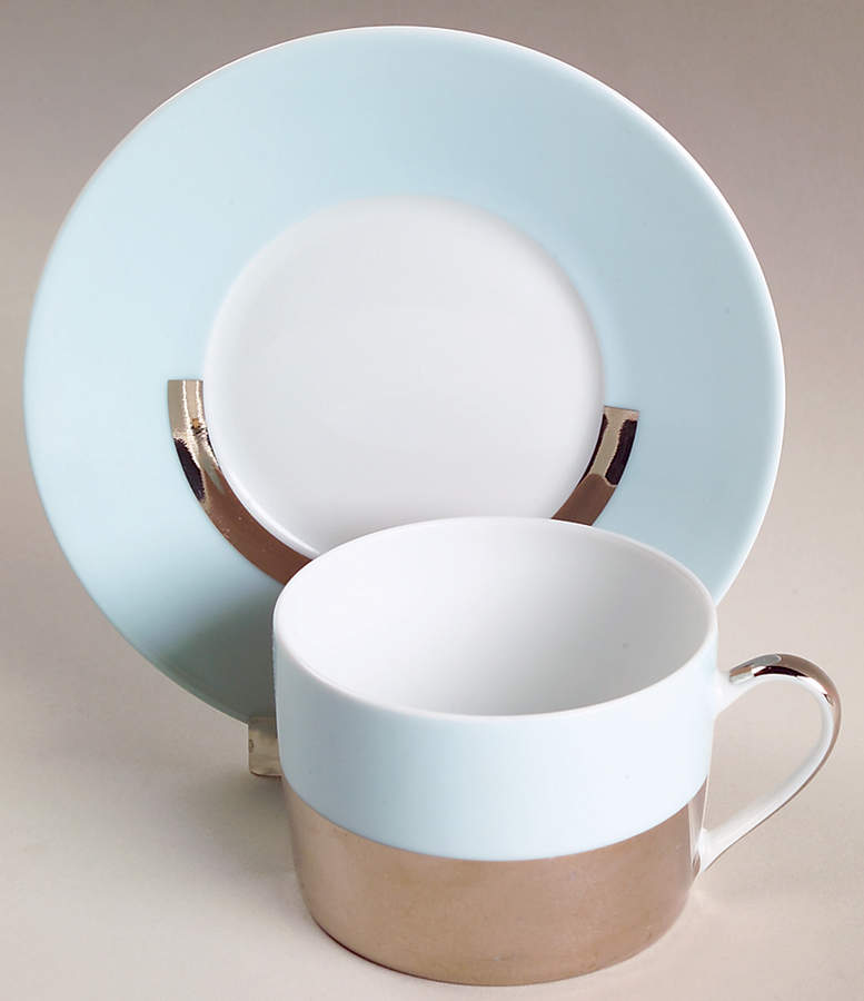 Fusion Flat Cup & Saucer Set by Bernardaud-1