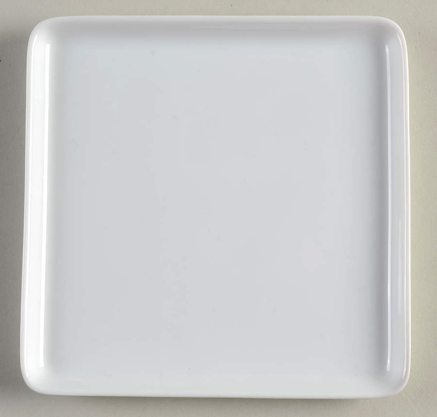 Fusion White Canape Plate by Bernardaud-1
