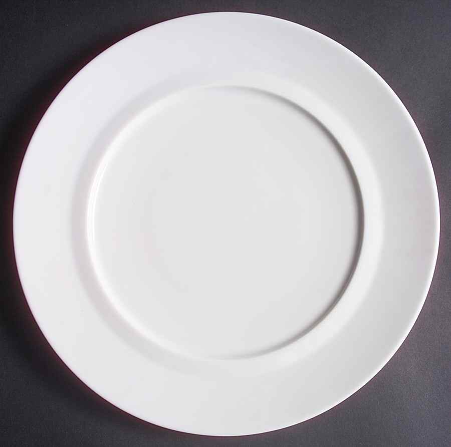 Fusion White Service Plate (Charger) by Bernardaud-1