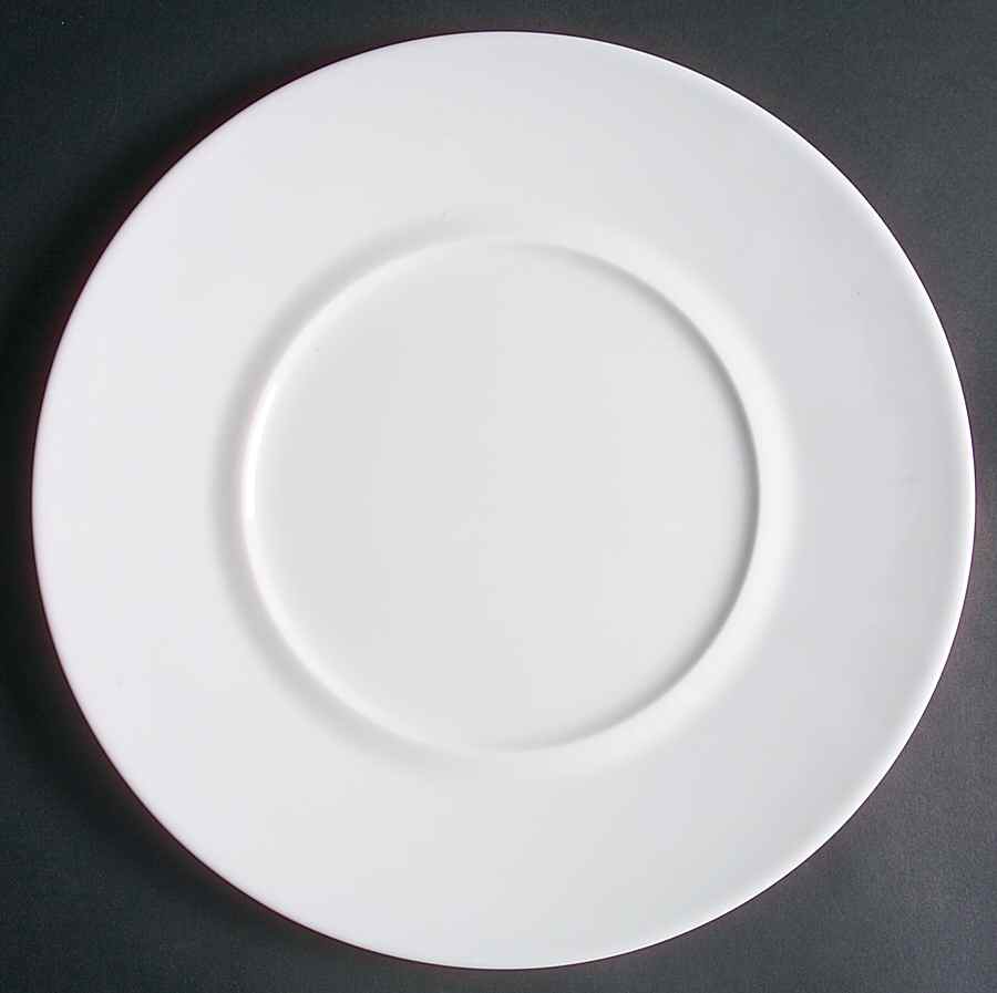 Fusion White Service Plate (Charger) by Bernardaud-1