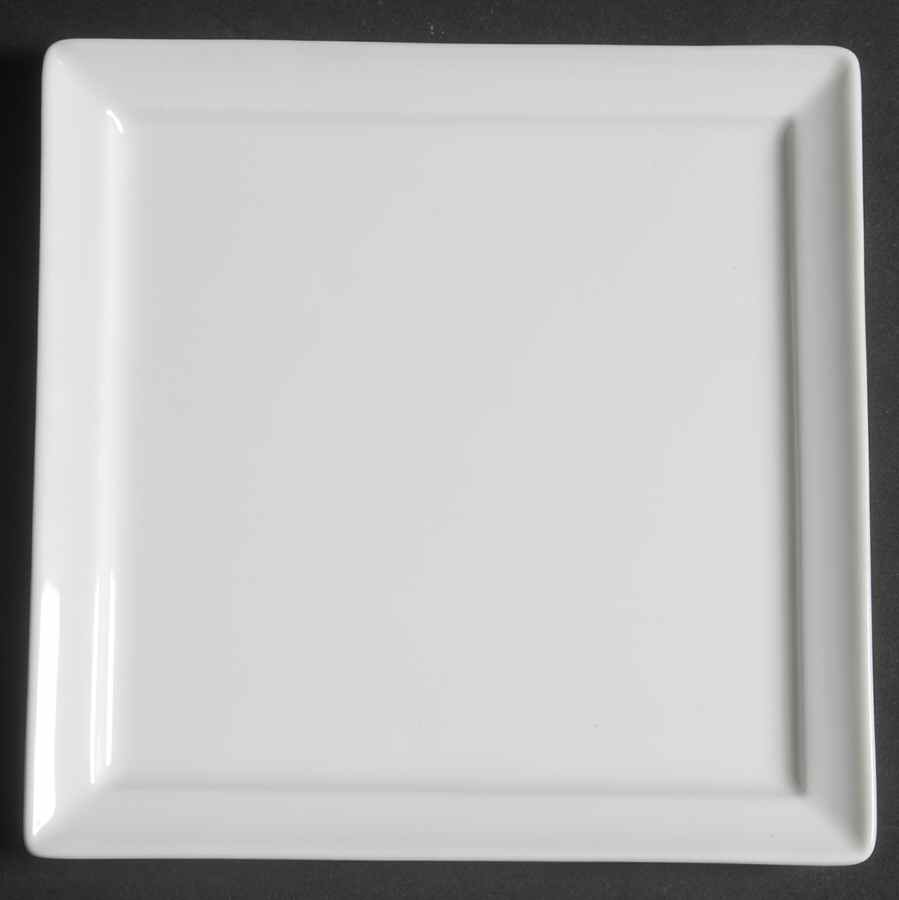 Fusion White Canape Plate by Bernardaud-1