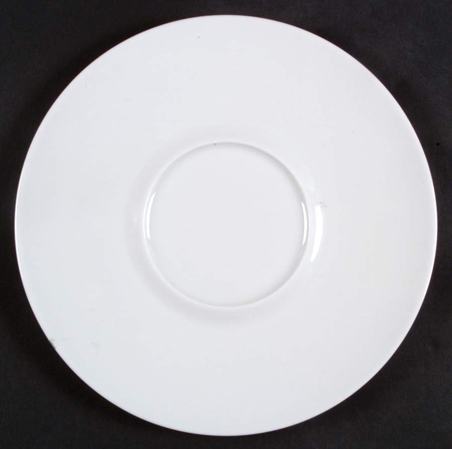 Fusion White Service Plate (Charger) by Bernardaud-1