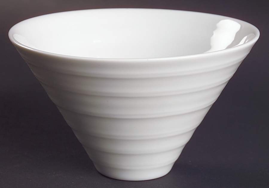 Fusion White Rice Bowl by Bernardaud-1