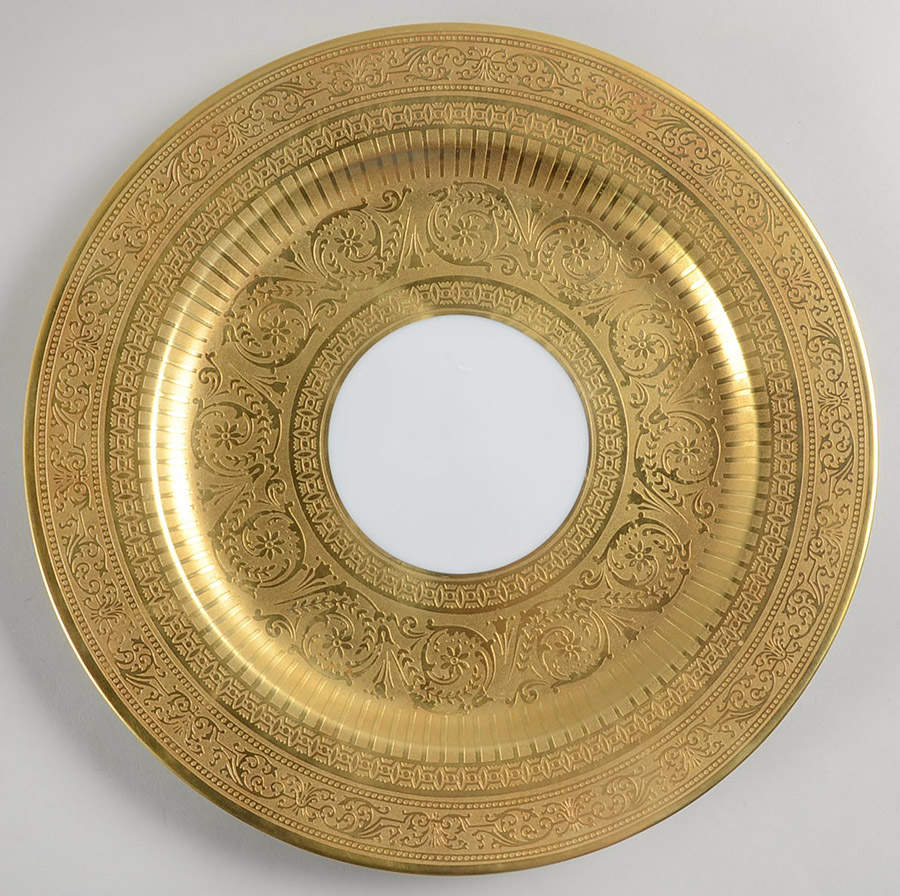 Miroir (Encrusted) Service Plate (Charger) by Bernardaud-1