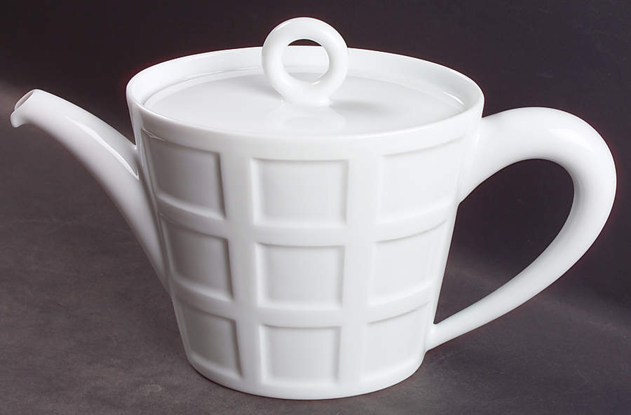 Naxos Tea/Coffee Pot & Lid by Bernardaud-1