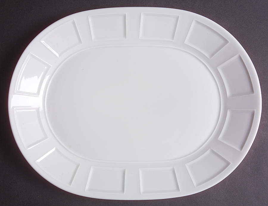 Naxos 13" Oval Serving Platter by Bernardaud-1