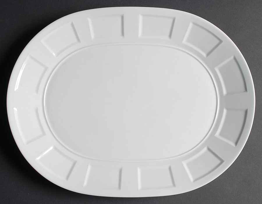 Naxos 15" Oval Serving Platter by Bernardaud-1