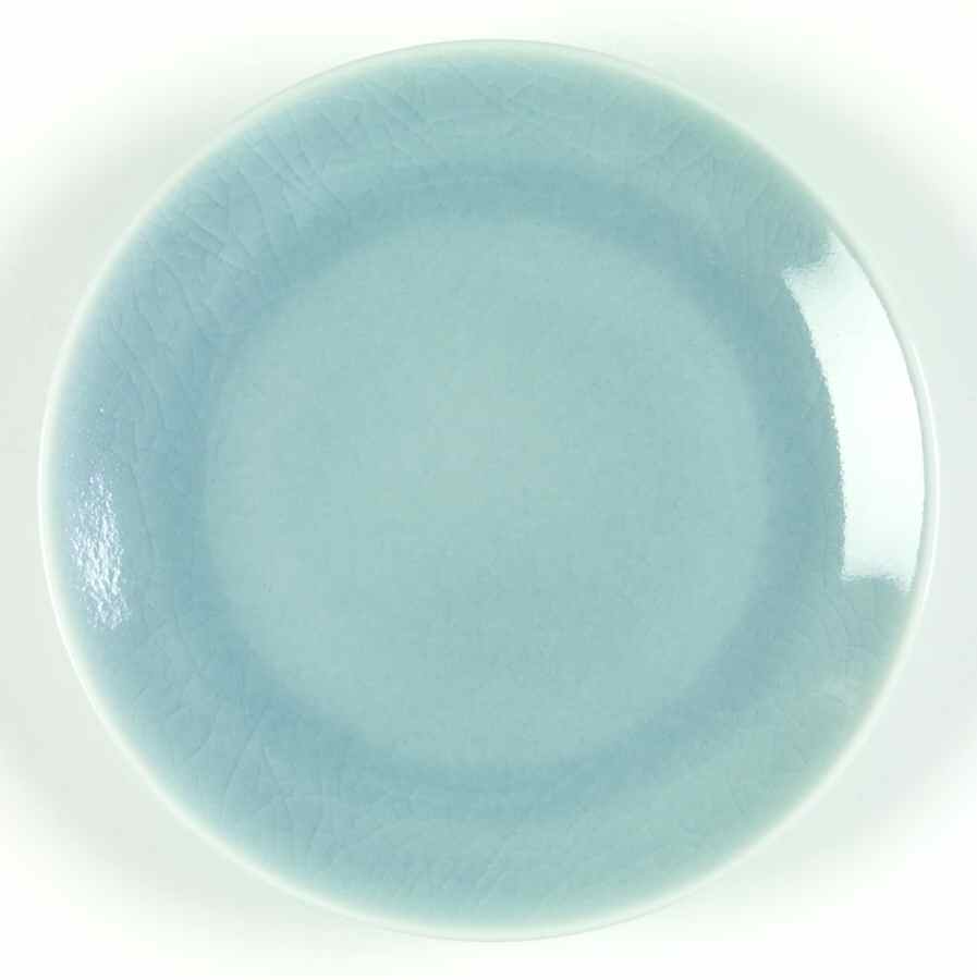 Reflections Aqua Bread & Butter Plate by Bernardaud-1
