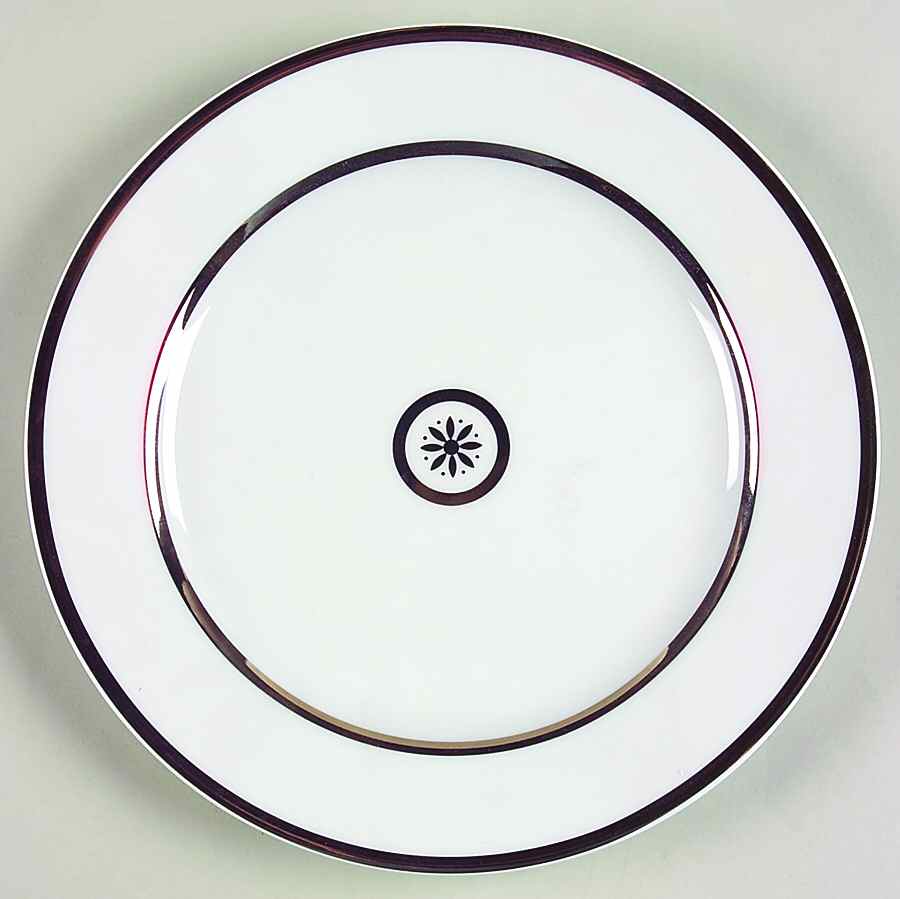 Sparte Platinum Salad Plate by Bernardaud-1