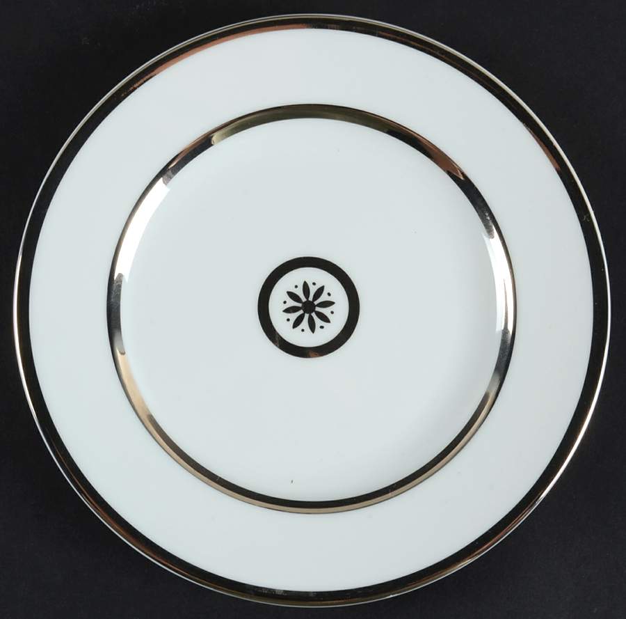 Sparte Platinum Bread & Butter Plate by Bernardaud-1