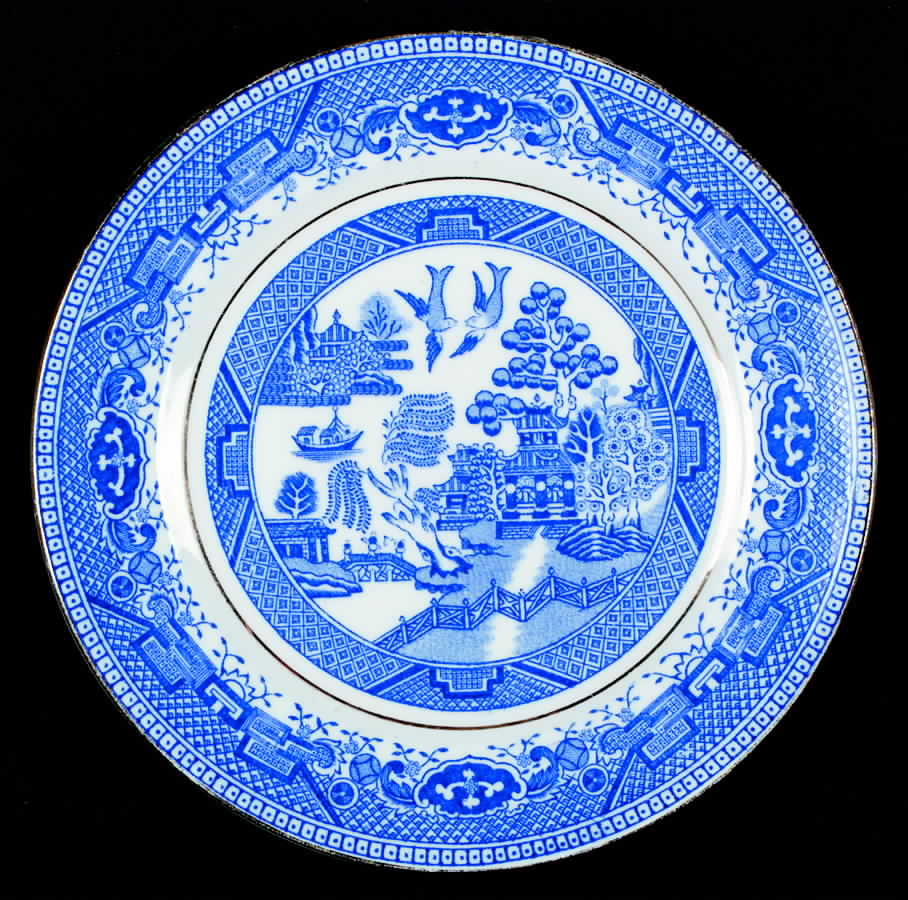 Willow Bread & Butter Plate by Bridgwood & Son-1