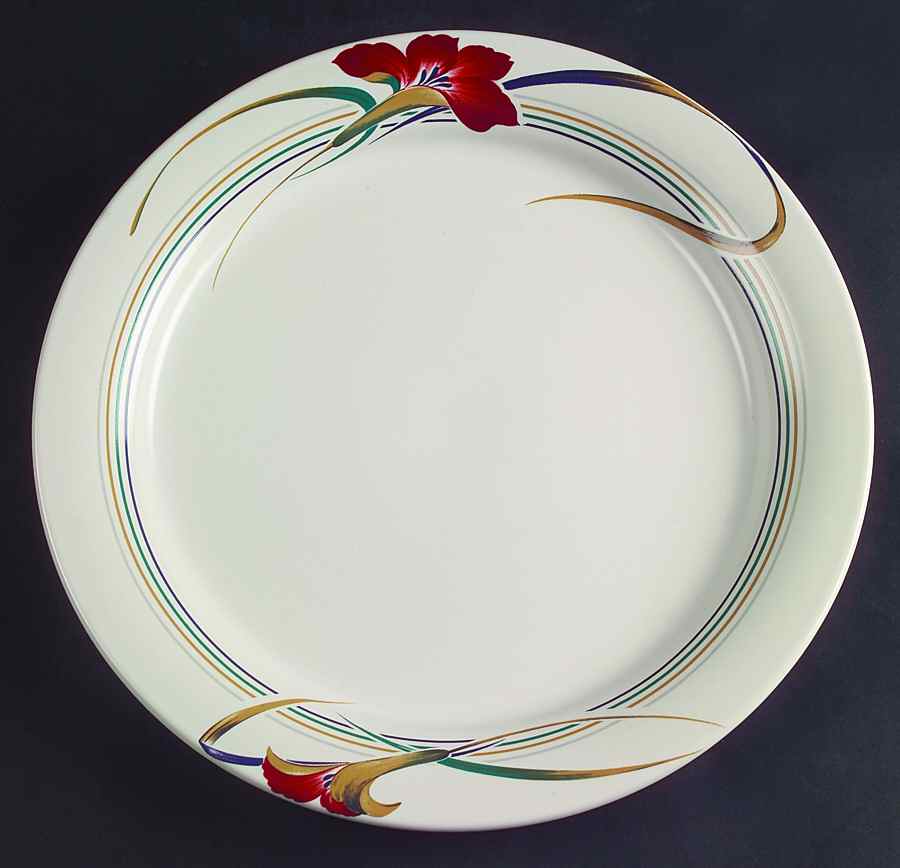 Azalea 12" Chop Plate (Round Platter) by Baker, Hart & Stuart-1