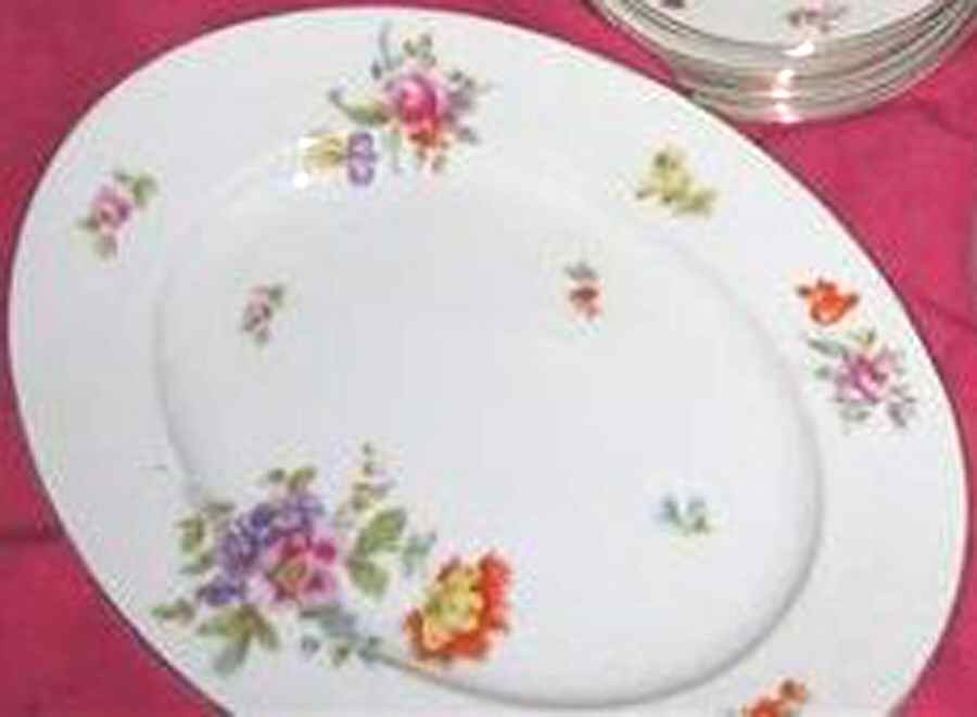 BAV180 14" Oval Serving Platter by Bavaria-1