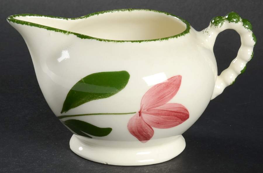 Peggie's Posies Variant Creamer by Blue Ridge Southern Pottery-1