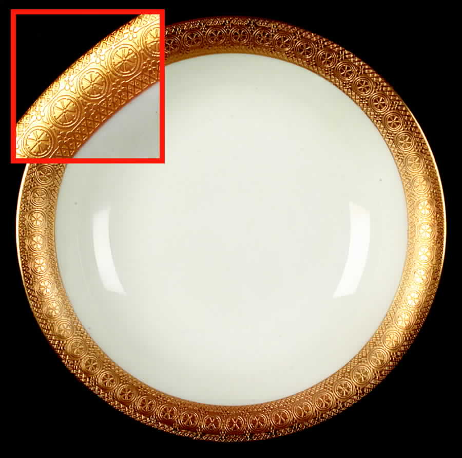 A3 Fruit/Dessert (Sauce) Bowl by Morgan Belleek (USA)-1