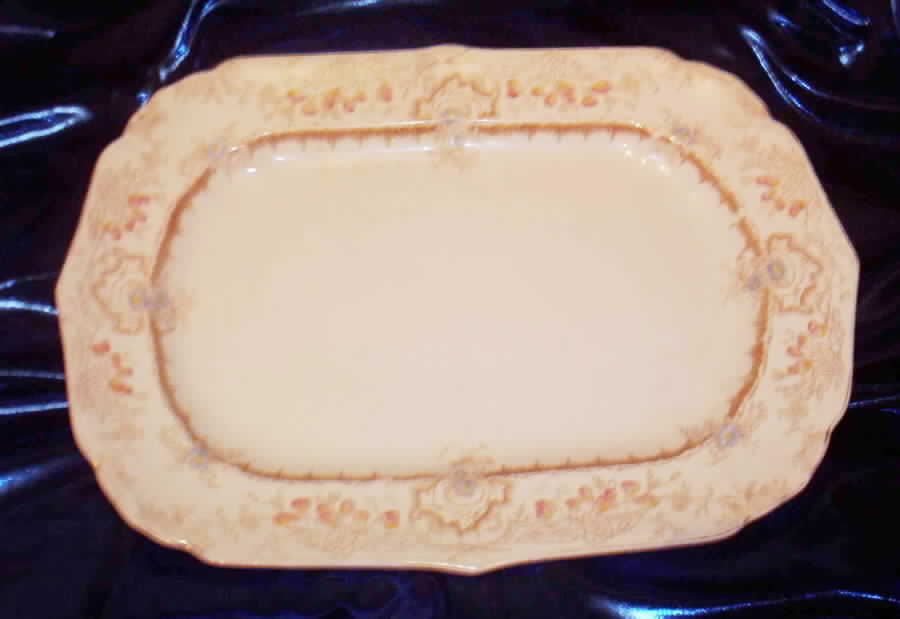 Westeria 12" Oval Serving Platter by Brownfield-1