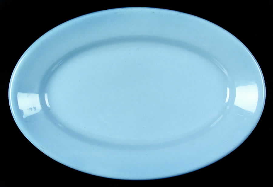 BUF95 11" Oval Serving Platter by Buffalo Pottery-1