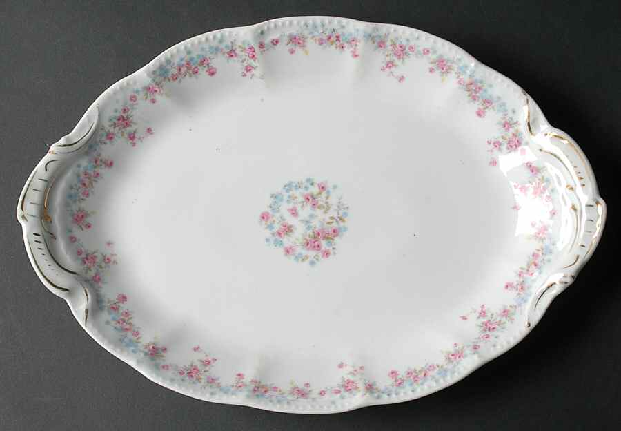 BSS64 12" Oval Serving Platter by Bassett-1