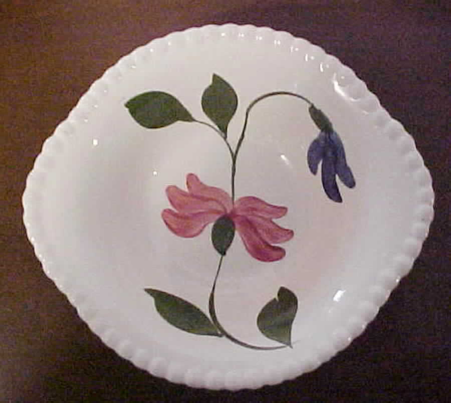 Precious Handled Cake Plate by Blue Ridge Southern Pottery-1