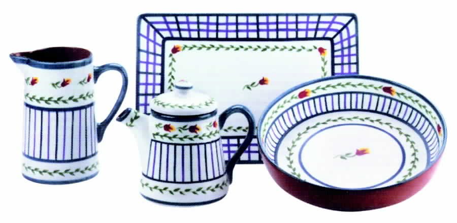 Bonjour 12" Rectangular Serving Platter by Block-1