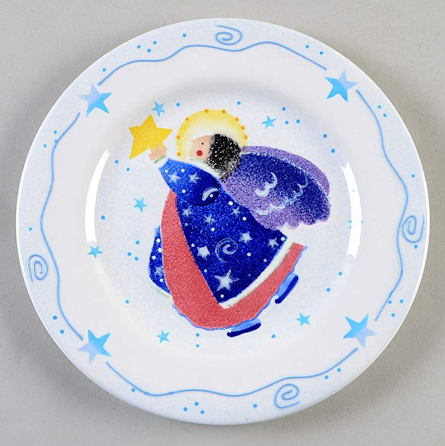 Angelica Salad/Dessert Plate by Block-1