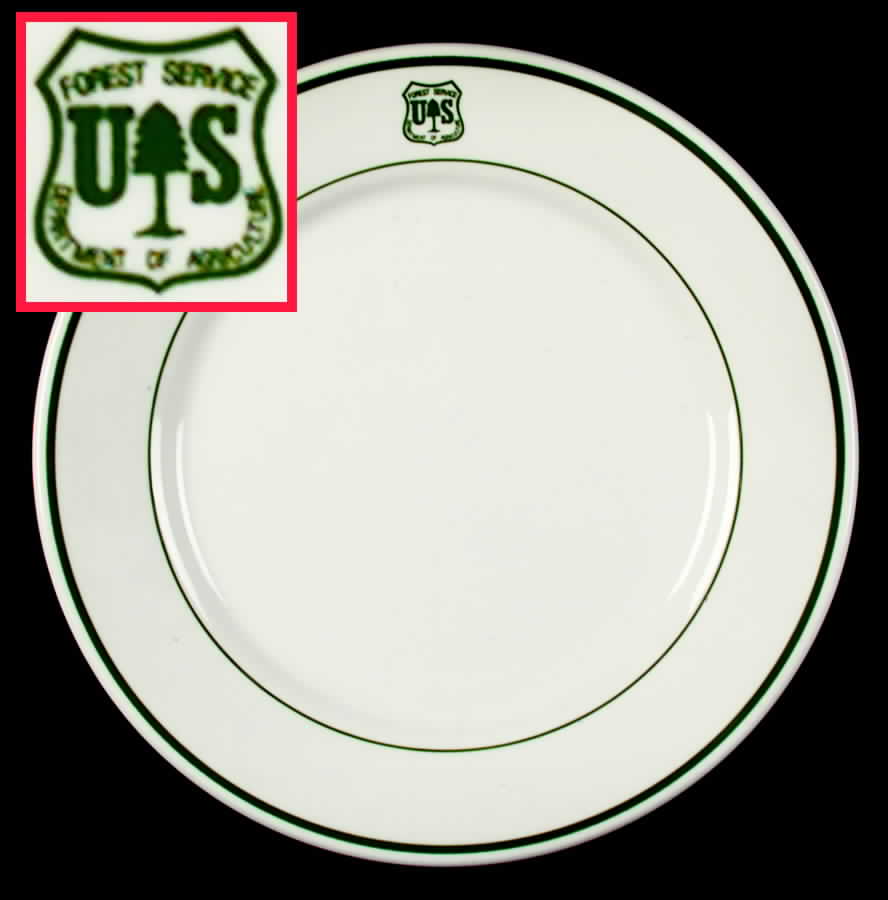 BUF96 Dinner Plate by Buffalo Pottery-1