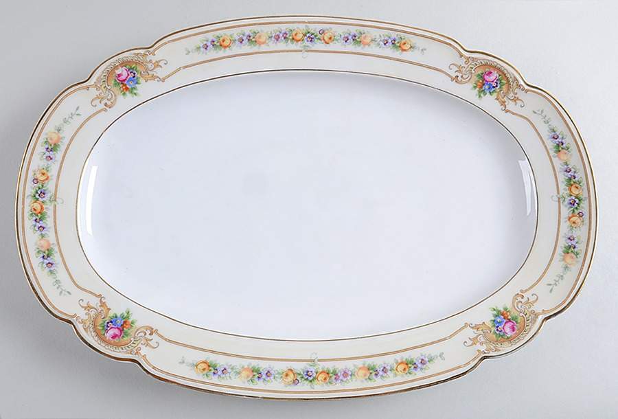 BLK108 16" Oval Serving Platter by Black Knight-1