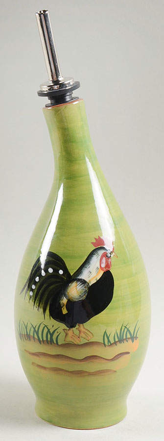 Provence Rooster Collection Oil Drizzler & Stopper by Baum Brothers-1