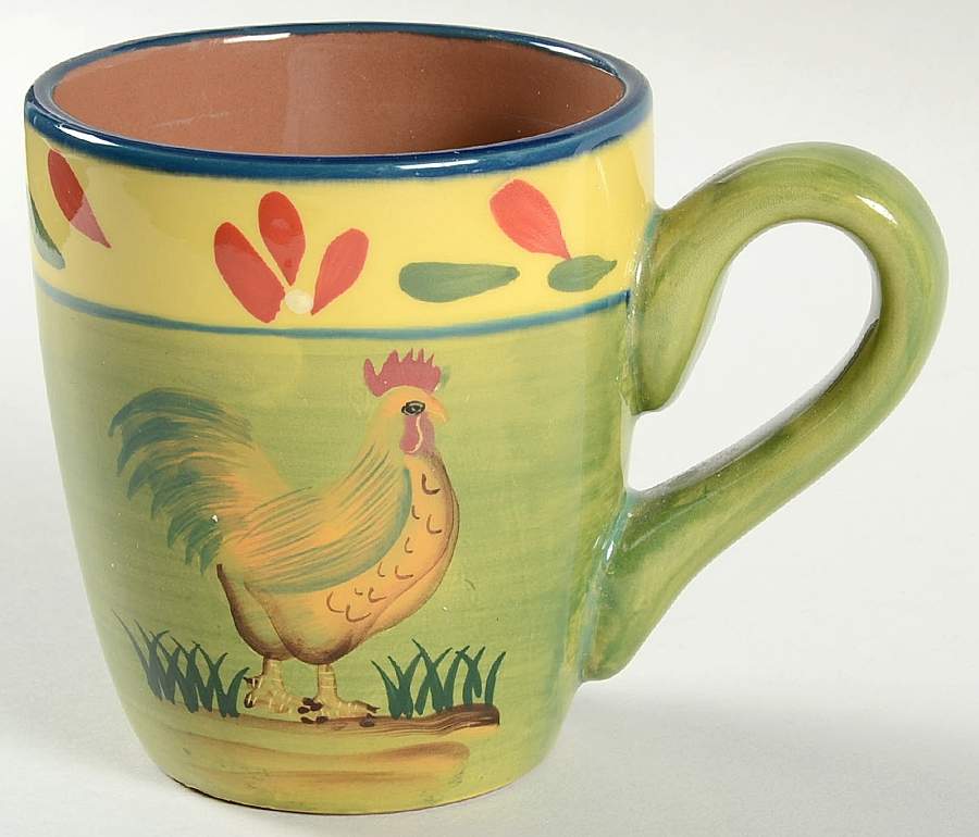 Provence Rooster Collection Mug by Baum Brothers-1