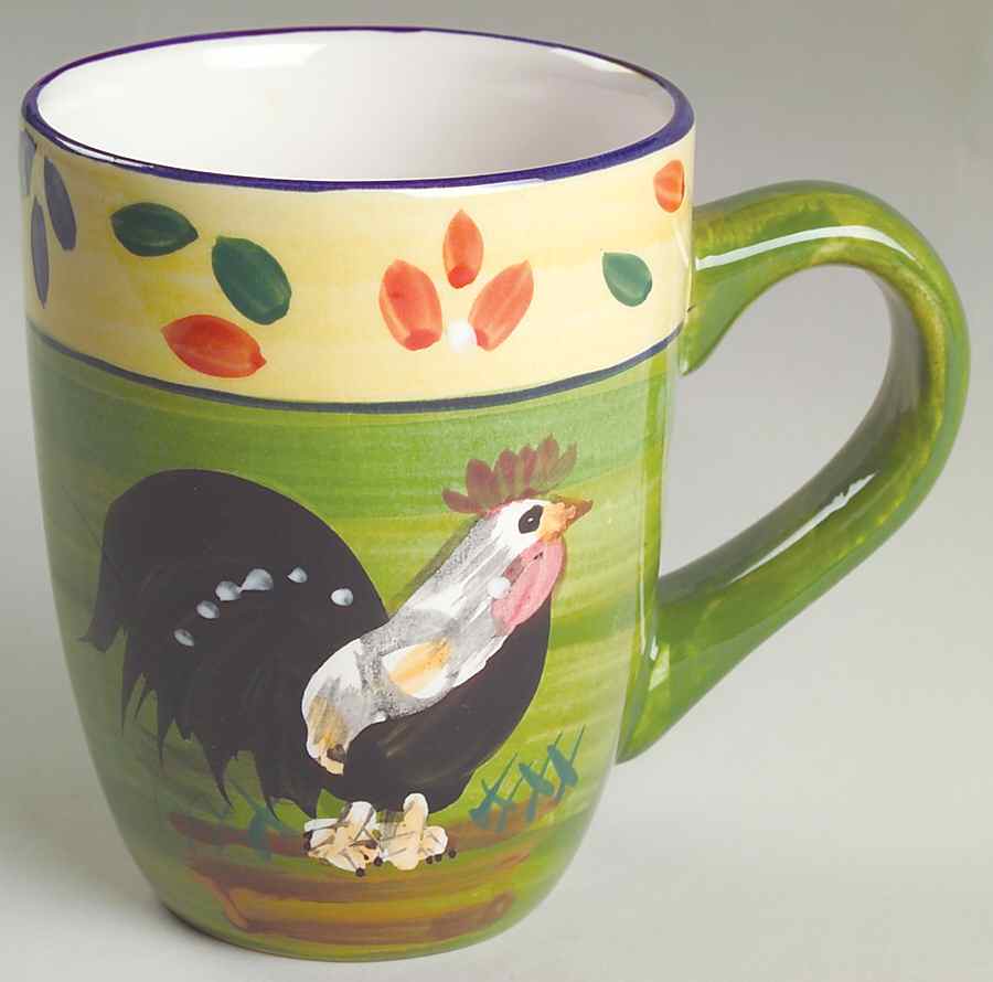 Provence Rooster Collection Mug by Baum Brothers-1