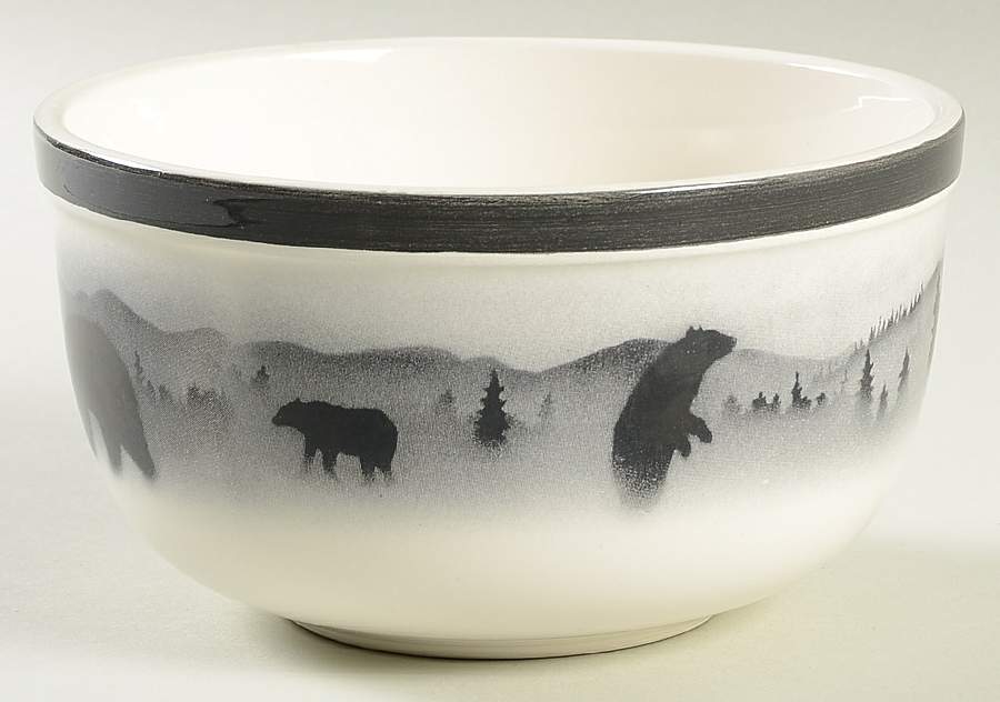 Bruins Soup/Cereal Bowl by Big Sky Carvers-1