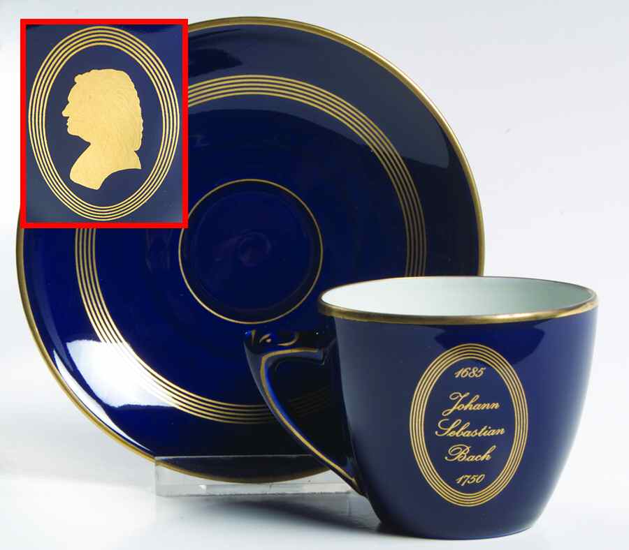 BIG59 Flat Cup & Saucer Set by Bing & Grondahl-1