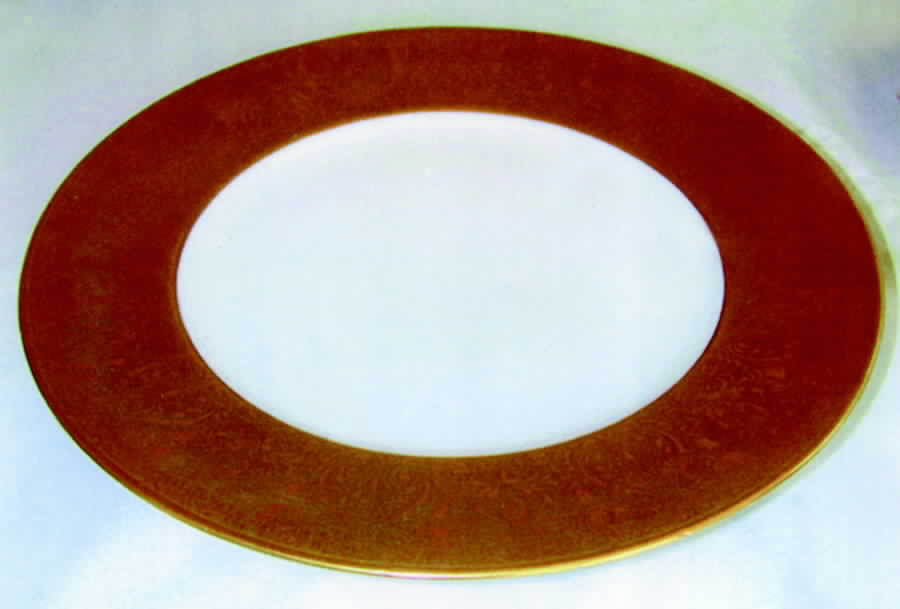 BKV1 Dinner Plate by Baker Decorating (Bavaria)-1