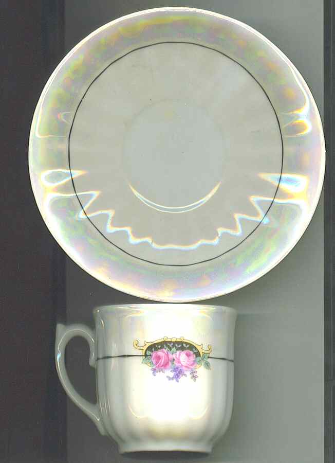 BAV188 Flat Cup & Saucer Set by Bavaria-1