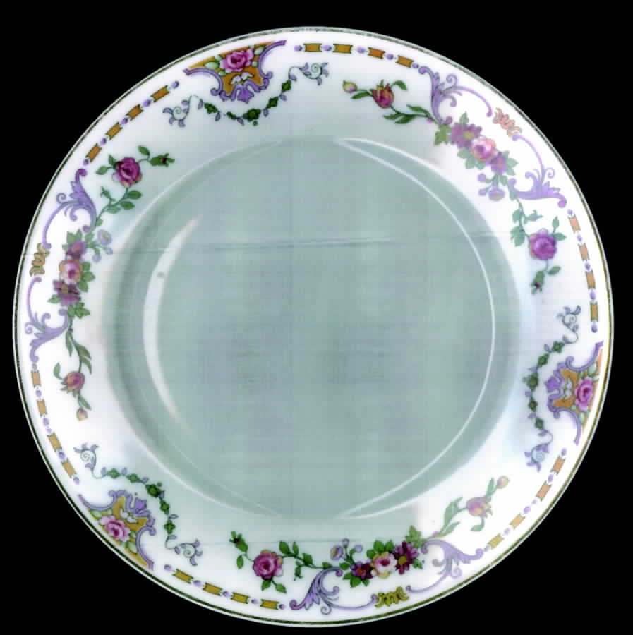 BOG74 Salad Plate by George Borgfeldt-1